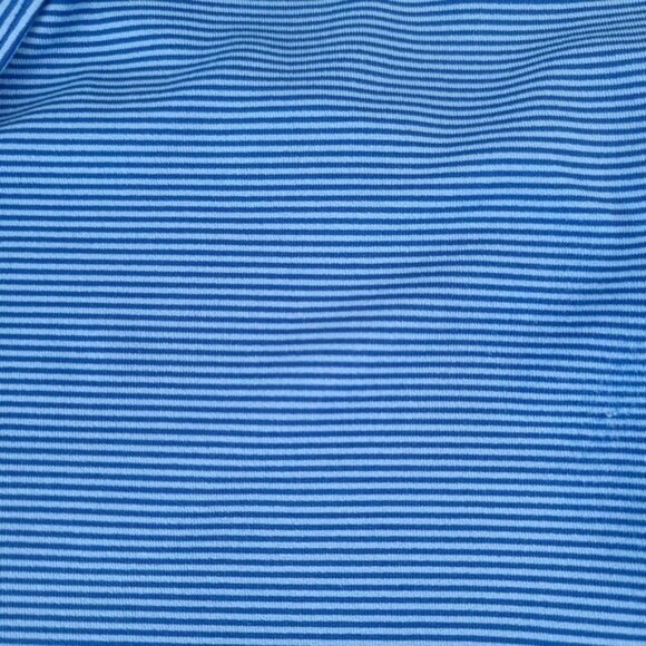 KJUS Zach Johnson Performance Blue Masters Golf Polo Shirt Size S - Picture 3 of 7